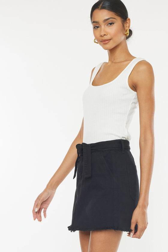 Eleanor Belted Mini Skirt - Official Kancan USA