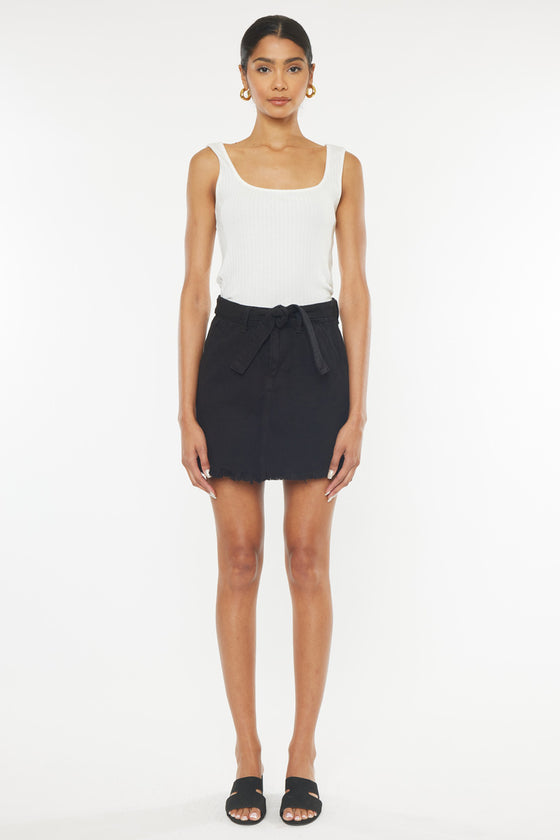Eleanor Belted Mini Skirt - Official Kancan USA