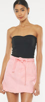 Eleanor Belted Mini Skirt - Official Kancan USA
