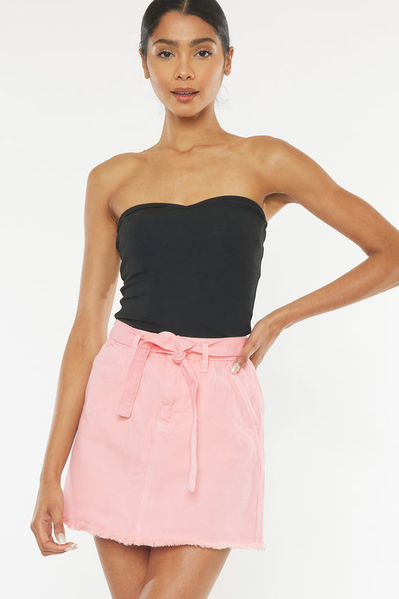 Eleanor Belted Mini Skirt - Official Kancan USA