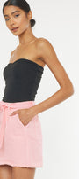 Eleanor Belted Mini Skirt - Official Kancan USA