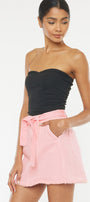 Eleanor Belted Mini Skirt - Official Kancan USA