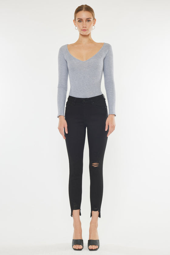Pierson High Rise Ankle Skinny Jeans - Official Kancan USA