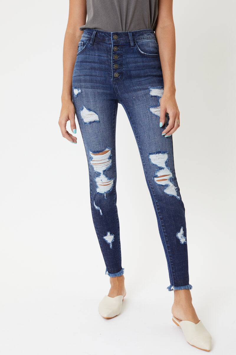 Lola High Rise Super Skinny Jeans - Official Kancan USA
