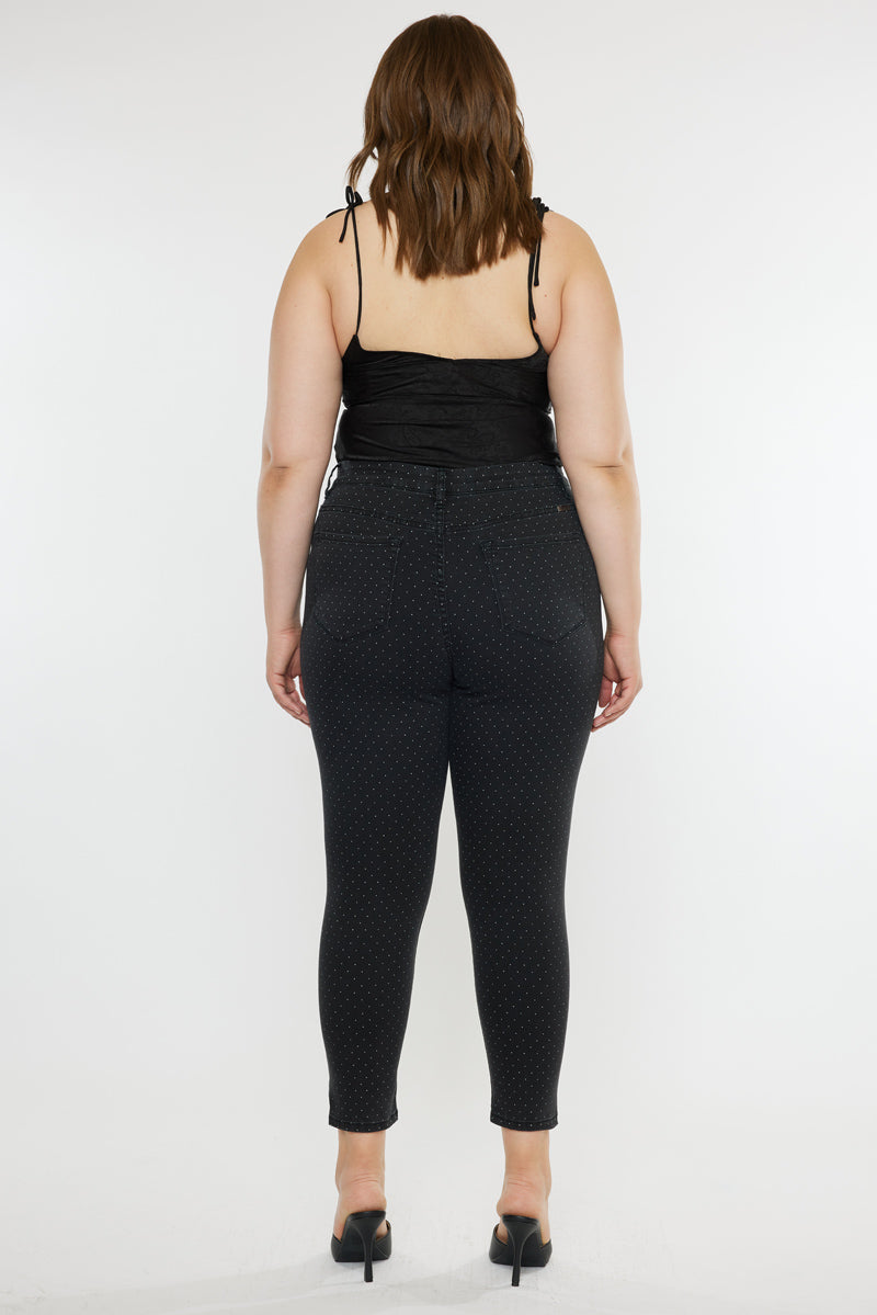 Kathin High Rise Ankle Skinny Jeans (Plus Size) - Official Kancan USA