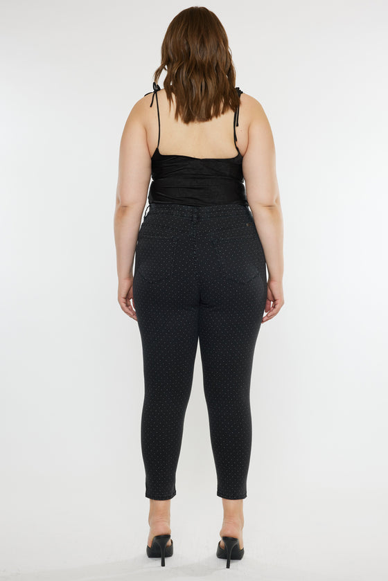 Kathin High Rise Ankle Skinny Jeans (Plus Size) - Official Kancan USA
