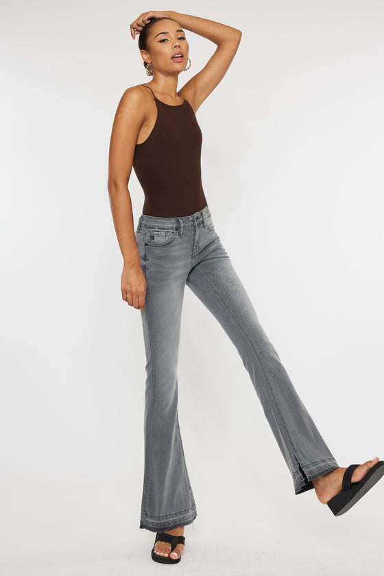 Heidi Mid Rise Flare Jeans - Official Kancan USA