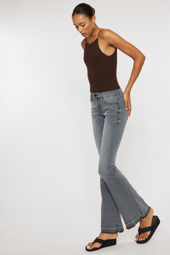 Heidi Mid Rise Flare Jeans - Official Kancan USA