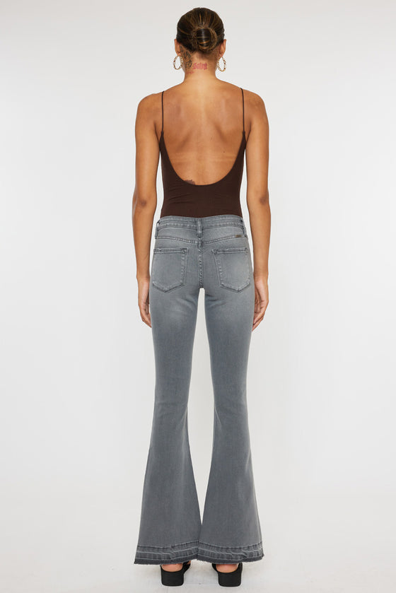 Heidi Mid Rise Flare Jeans - Official Kancan USA