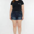 Ellie High Rise Shorts (Plus Size) - Official Kancan USA