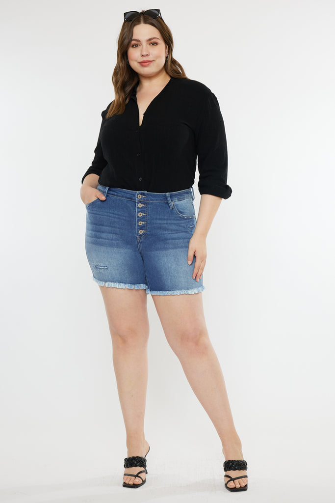 Plus size low rise shorts store