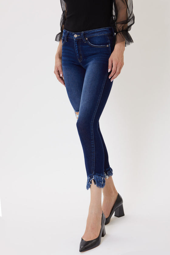 Cheryl Mid Rise Ankle Skinny - Official Kancan USA