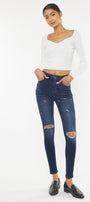 Hilarie High Rise Super Skinny Jeans - Official Kancan USA