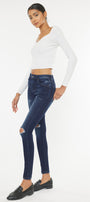 Hilarie High Rise Super Skinny Jeans - Official Kancan USA