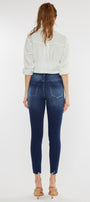 Evangeline High Rise Ankle Skinny Jeans - Official Kancan USA