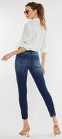 Evangeline High Rise Ankle Skinny Jeans - Official Kancan USA