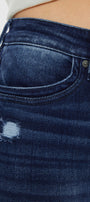 Evangeline High Rise Ankle Skinny Jeans - Official Kancan USA