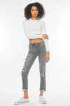 Janis High Rise Slim Straight Jeans - Official Kancan USA