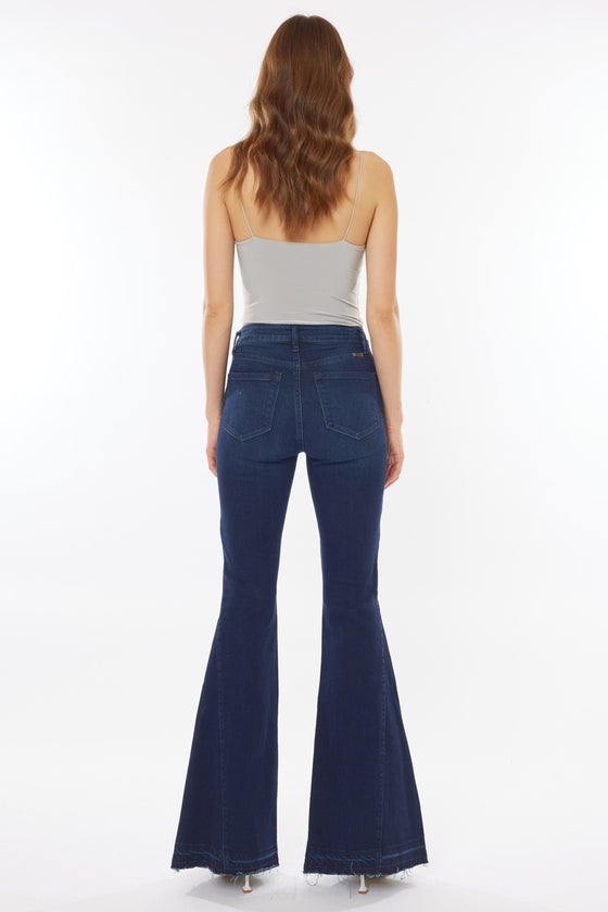 Desiree High Rise Flare Jeans - Official Kancan USA