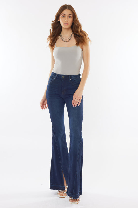 Desiree High Rise Flare Jeans - Official Kancan USA