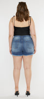 Devon High Rise Shorts (Plus Size) - Official Kancan USA