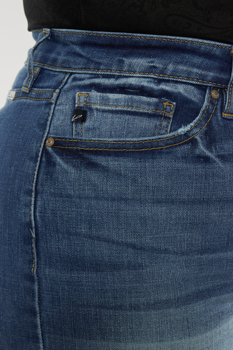 Devon High Rise Shorts (Plus Size) - Official Kancan USA