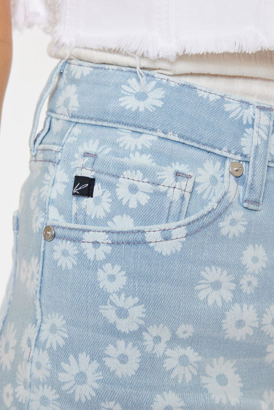 Lilly Floral High Rise Shorts - Official Kancan USA