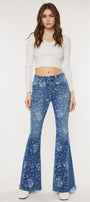 Tyler High Rise Super Flare Jeans - Official Kancan USA