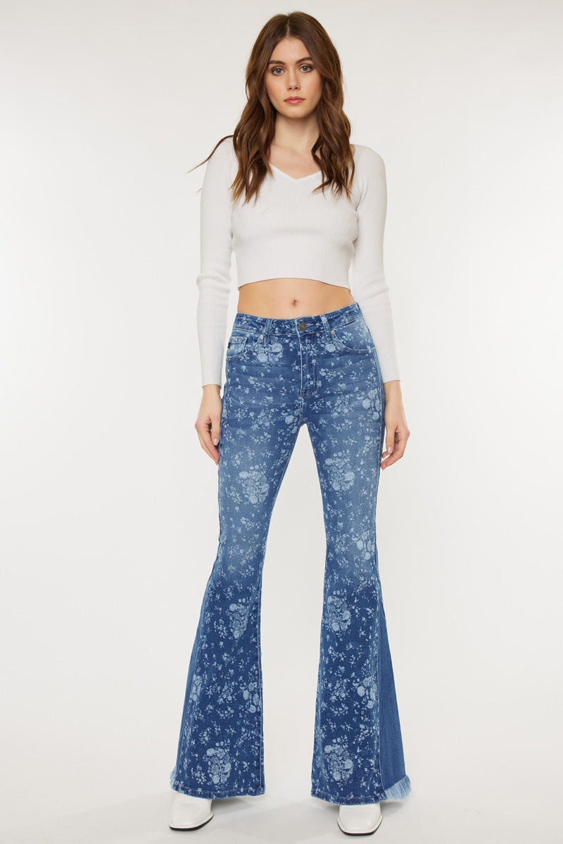 Tyler High Rise Super Flare Jeans - Official Kancan USA