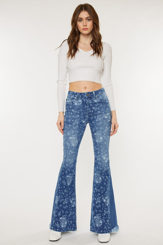 Tyler High Rise Super Flare Jeans - Official Kancan USA