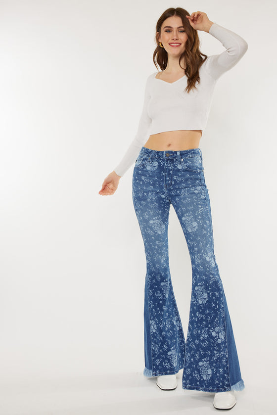 Tyler High Rise Super Flare Jeans - Official Kancan USA
