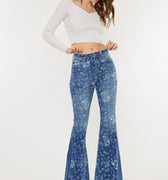 Tyler High Rise Super Flare Jeans - Official Kancan USA