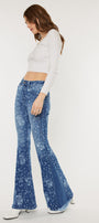 Tyler High Rise Super Flare Jeans - Official Kancan USA