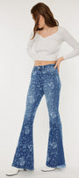 Tyler High Rise Super Flare Jeans - Official Kancan USA