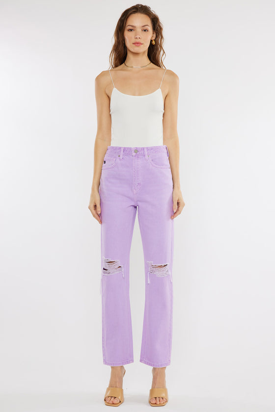 Mari Ultra High Rise 90's Straight Jeans - Official Kancan USA