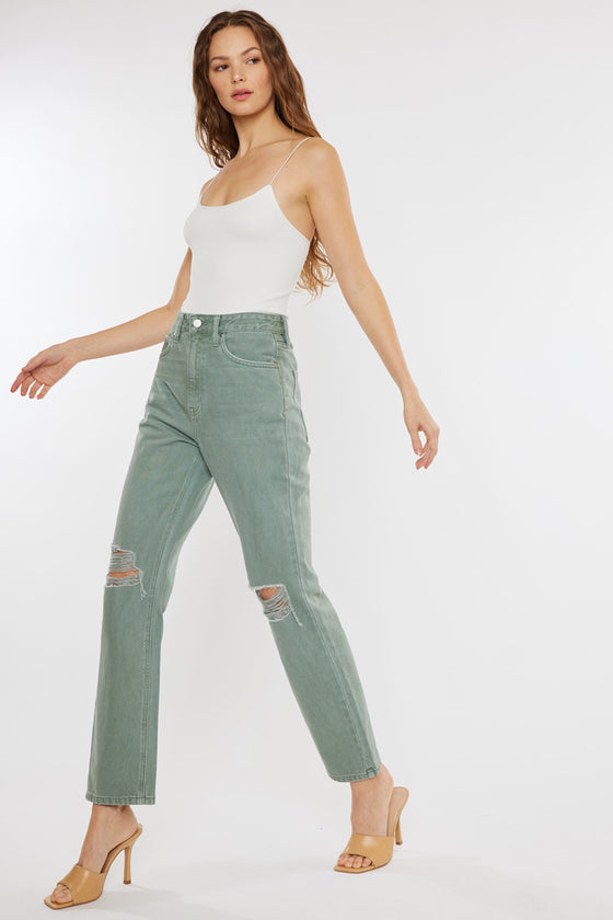 Mari Ultra High Rise 90's Straight Jeans - Official Kancan USA