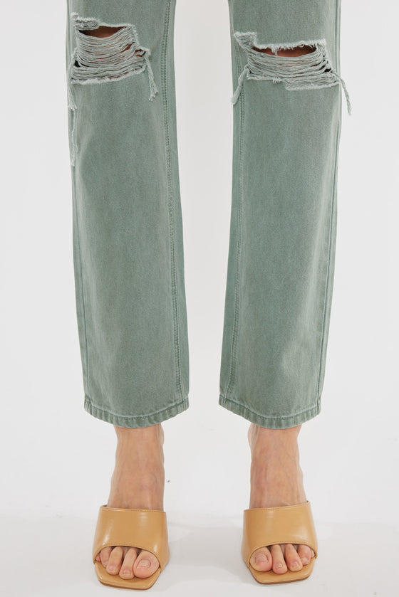 Mari Ultra High Rise 90's Straight Jeans - Official Kancan USA