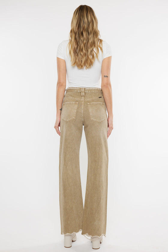 Mikaella Ultra High Rise 90's Flare Jeans - Official Kancan USA