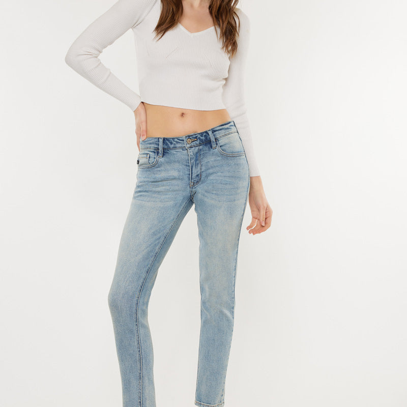 Ezzy Low Rise 90's Skinny Jeans - Official Kancan USA