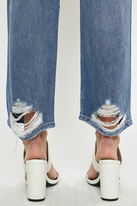 Wrene Ultra High Rise 90's Boyfriend Jeans - Official Kancan USA
