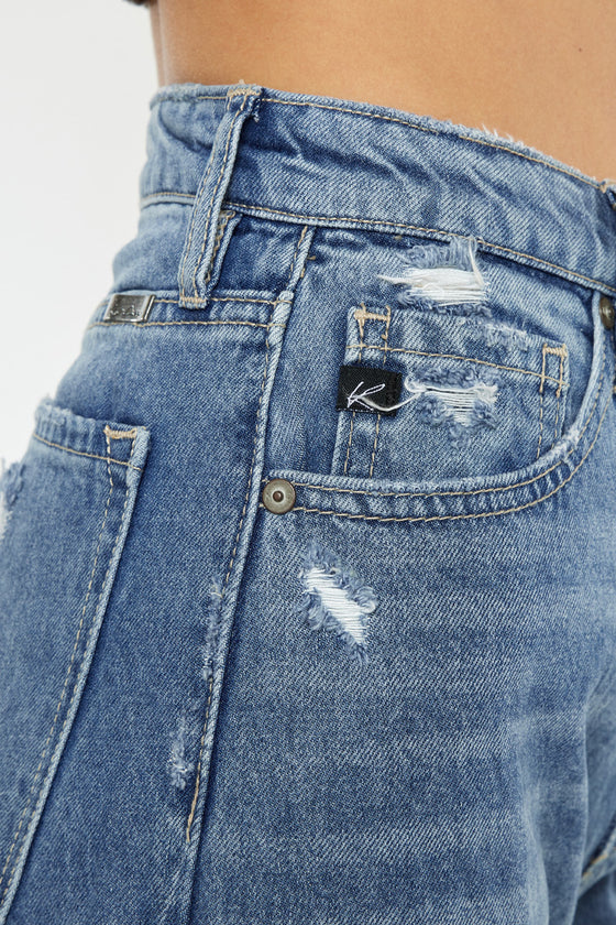 Wrene Ultra High Rise 90's Boyfriend Jeans - Official Kancan USA