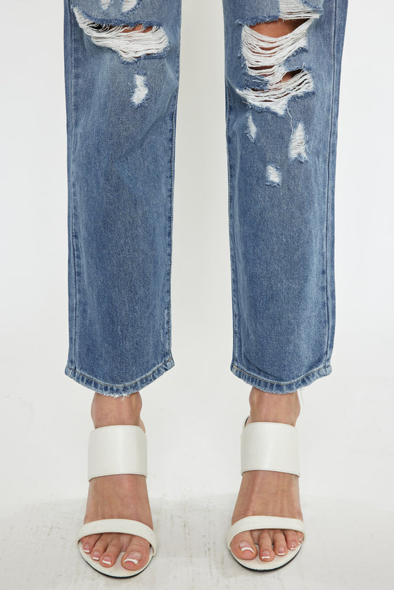Wrene Ultra High Rise 90's Boyfriend Jeans - Official Kancan USA