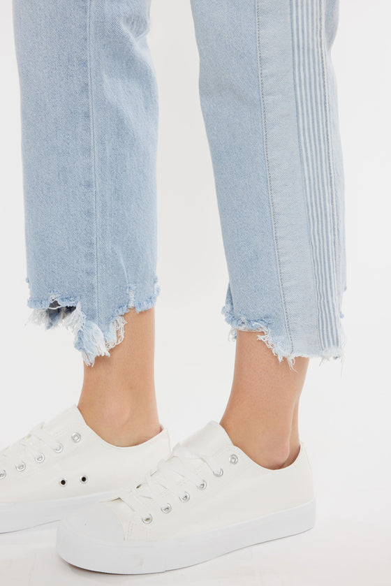 Erin High Rise Slim Straight Jeans - Official Kancan USA
