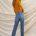Erin High Rise Slim Straight Jeans - Official Kancan USA