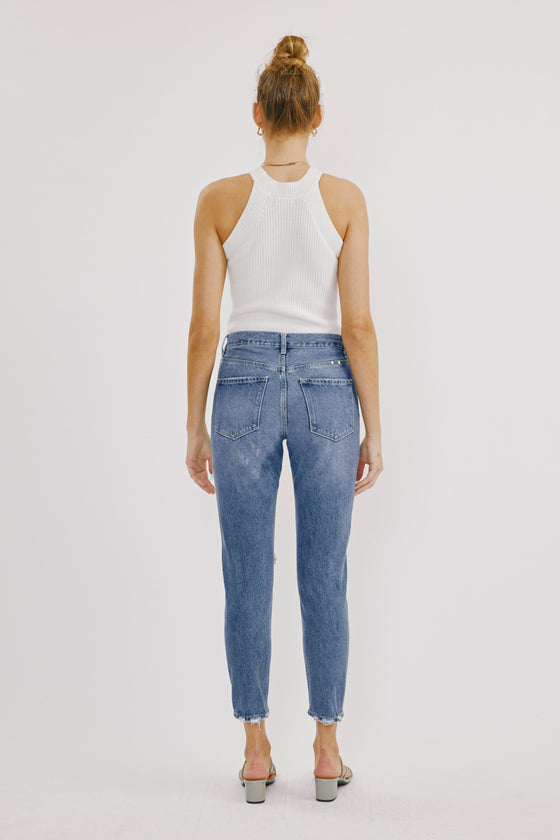 Esmee Ultra High Rise Mom Jeans - Official Kancan USA