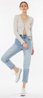 Chantal Ultra High Rise Mom Jeans - Official Kancan USA