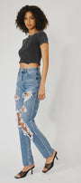 Kyla Ultra High Rise 90's Baggy Jeans - Official Kancan USA