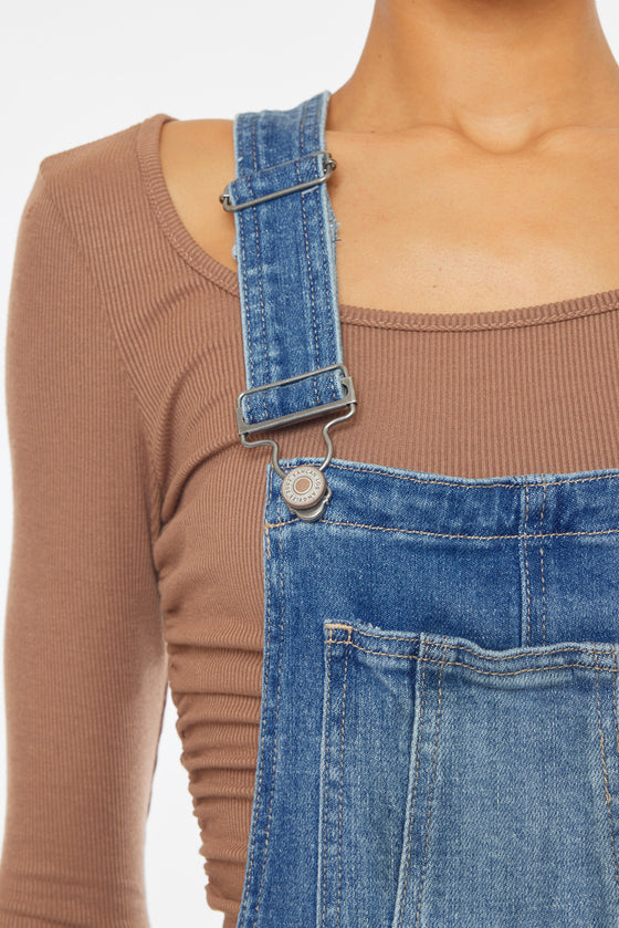Katarina High Rise Ankle Skinny Overalls - Official Kancan USA