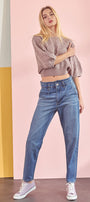 Corrine Ultra High Rise Slouch Fit Jeans - Official Kancan USA
