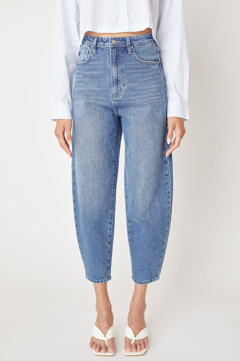 Ivy Ultra High Rise Balloon Jeans – Trendy Fit – Kancan USA